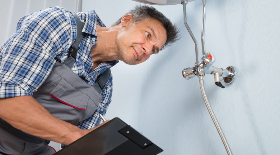 What happens during a plumbing inspection?