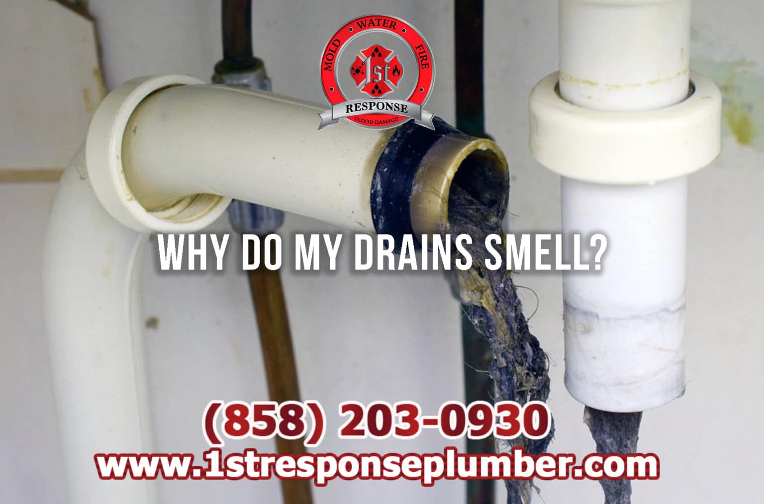 Get Rid of Stinky Smells Coming From Your Drains in Chula Vista ☎️1st