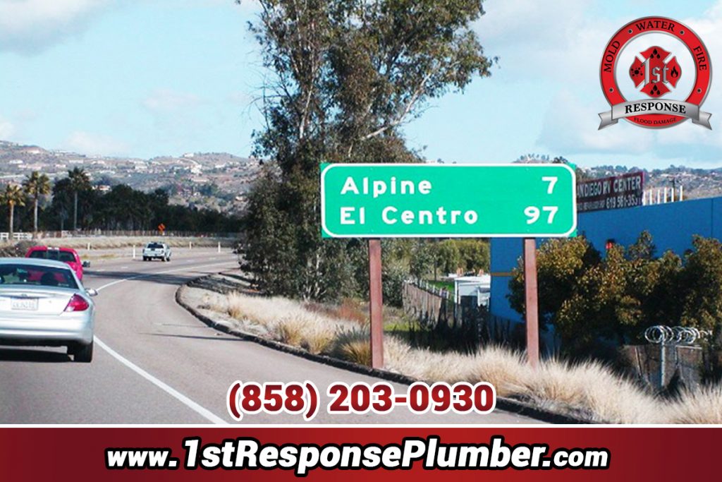 Plumber Alpine San Diego California