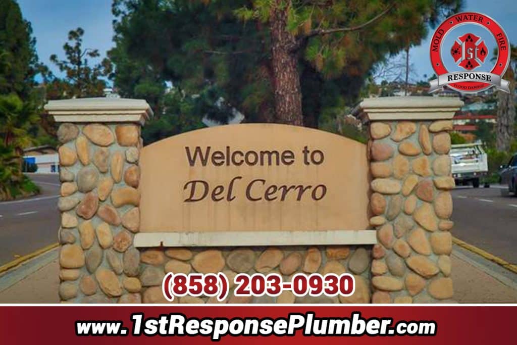 Plumber Del Cerro San Diego Ca;