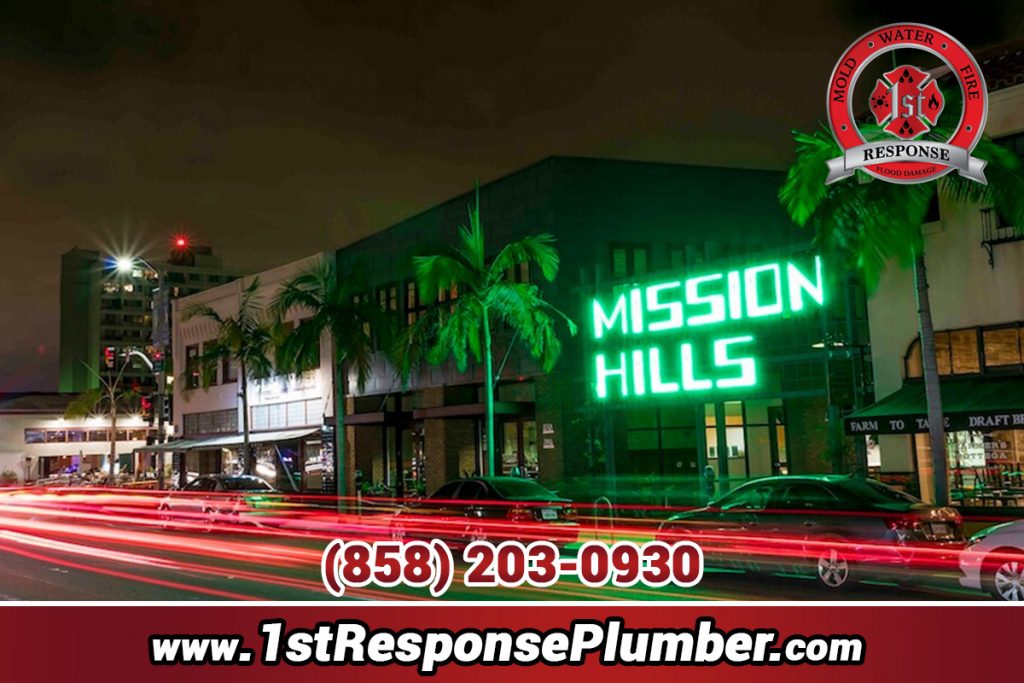 Mission Hills San Diego Emergency Plumber