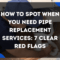 Professional plumber inspecting pipe replacement services in a residential home.